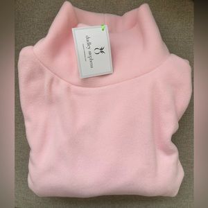 NWT Dudley Stephens Monte Turtleneck Size Small Pink Peony